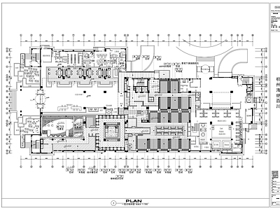 现代会所 洗浴会 施工图