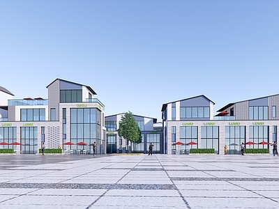 现代其他商业建筑 现在商业建筑