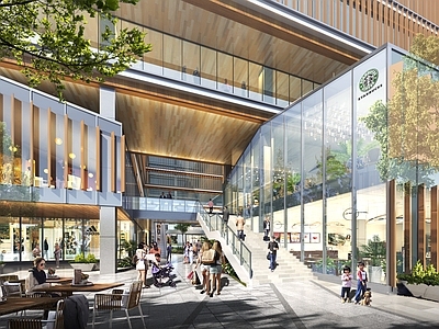 现代新中式其他商业建筑 办公及商业