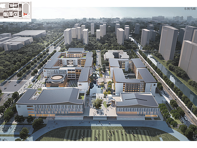 建筑平面图 苏州某高级中学 食堂体育馆 平面图 施工图