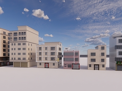 现代乡村民房 现代乡村民房 自建房 农村住宅