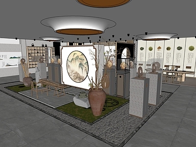 新中式现代其他店铺 新中式店铺