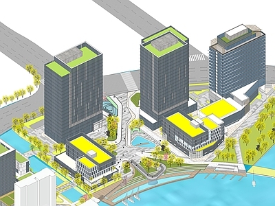 现代其他商业建筑 华润商业广场 商办综合体