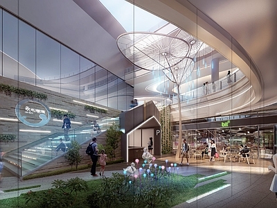 现代商场 商场购物中心 商业空间 零售空间 商业综合体 商业全 施工图