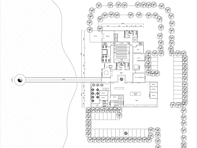 现代其他文化空间 民俗文化馆平面图 民俗展览馆平面图 民俗体验馆平面图 施工图