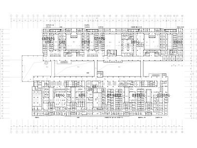 现代医院建筑 综合医院 多重 施工图