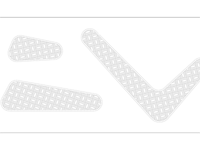现代中式广场 特色小广场 道路 广场 施工图