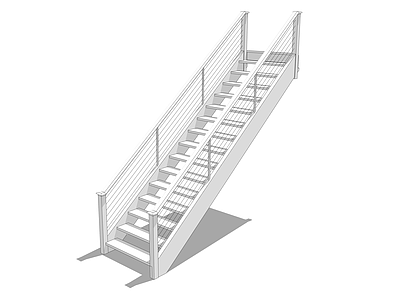 现代简约楼梯 室内
