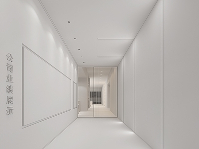 现代其他办公空间 企业文化 公司 展厅