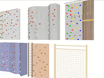 攀岩墙 攀爬墙 儿童游乐设施
