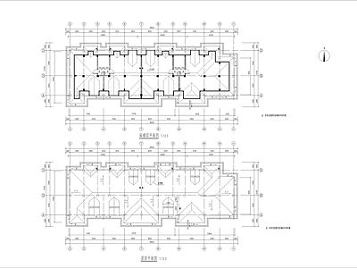 现代住宅楼建筑 自建房 施工图