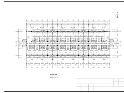 现代学校建筑 学生公寓 施工图