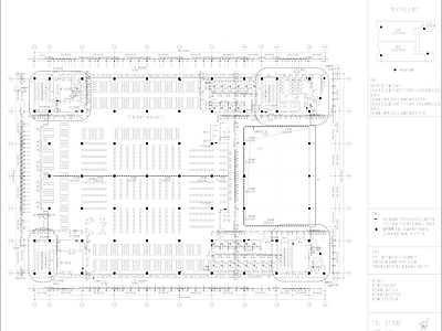 现代学校建筑 图书馆 教育建筑 施工图