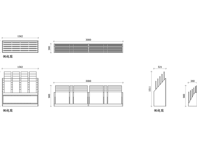 现代柜子 瓷砖陈列室展示架 陈列架设计 展示架 瓷砖展示架模型 陈列室装饰 施工图