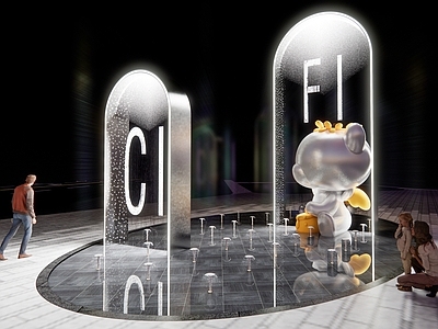 现代水景 现代入口水景 喷泉泉眼 激光水幕水帘影像 商业街互动雕塑