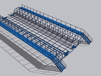 现代其他工业建筑 钢结构 箱梁 卡具 绑扎胎