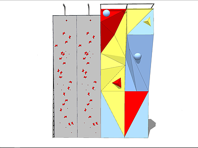 攀岩墙 攀岩墙 攀爬设施