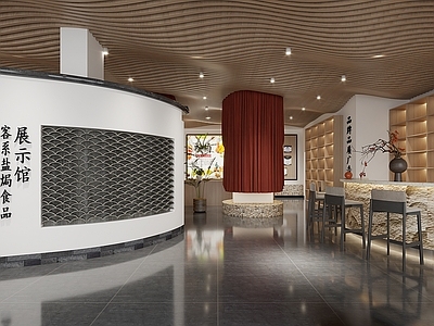 现代新中式其他商业空间 特产店 盐焗鸡专卖