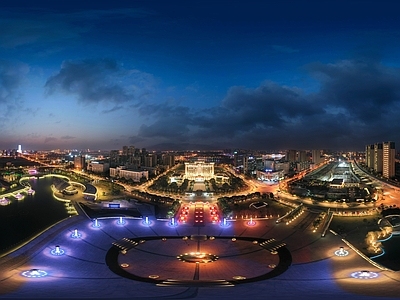 现代城市HDR 城市黄昏HDR 城市夜景HDR