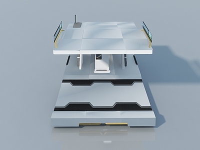 现代新中式鸟瞰规划 大型建筑