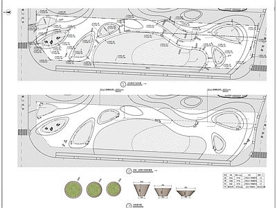 现代公园景观 社区公园 口袋公园 街角公园 施工图
