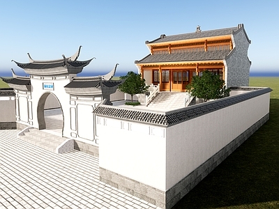 中式中古其他公共建筑 滇西南传统建筑