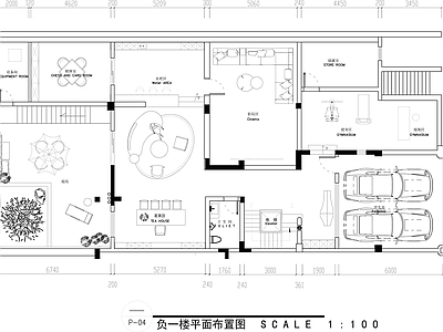 现代简约整体家装空间 别墅 大平层 施工图