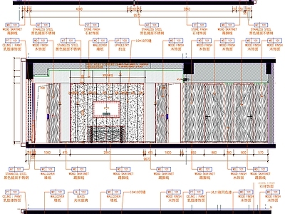 现代工装图库 工装背景 工装立面 立面 立面图 施工图 工装图库