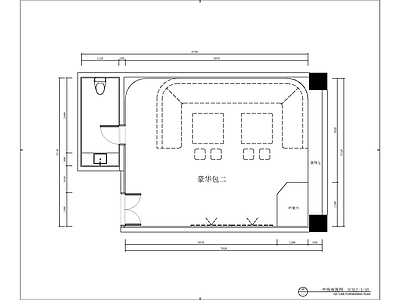 现代KTV 包间包 施工图