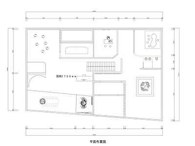 新中式其他餐饮空间 茶室设 施工图