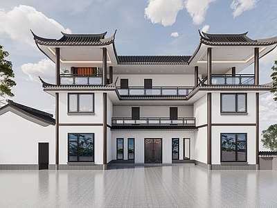 中式古建 中式外观