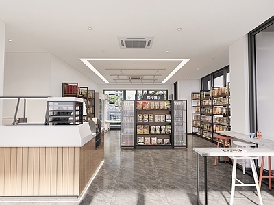 现代便利店 现代便利店 便利店 超市 超市货架