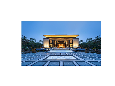 现代新中式小区景观 泰禾姑苏院子 施工图 居住区景观