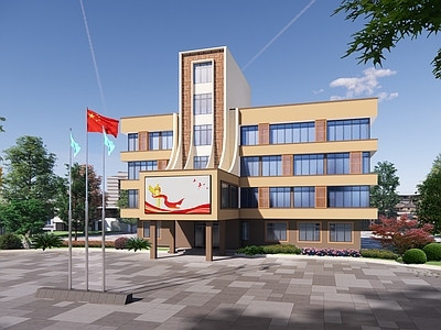 现代工业乡村民房 建筑改造