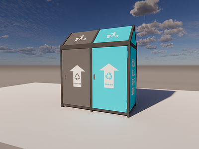 厨房用品组合 垃圾桶