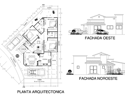 现代住宅楼建筑 现代平房项目图纸 人才公寓 自建房 施工图