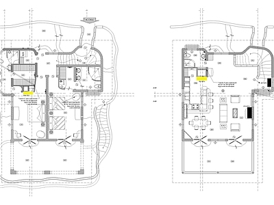 现代住宅楼建筑 现代别墅Dwg项 人才公寓 自建房 施工图