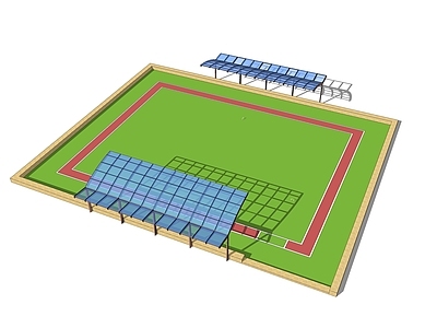 现代体育建筑 门球场