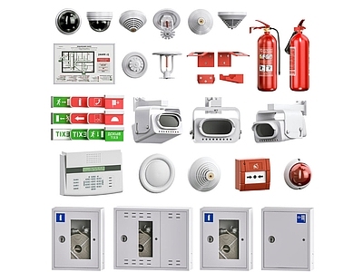 安全设施 消防设施 消防设备 灭火器 消防栓 消防箱 消防器材 微型消防站