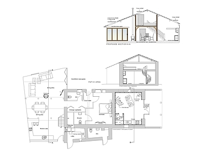 现代住宅楼建筑 谷仓屋Autoc 自建房 人才公寓 施工图