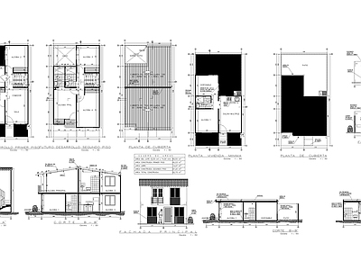 现代住宅楼建筑 家庭住宅建筑免费 施工图