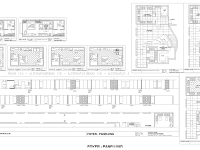 现代住宅楼建筑 体育中心 自建房 人才公寓 施工图