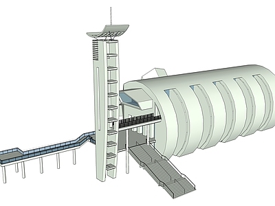 现代其他商业建筑 异型