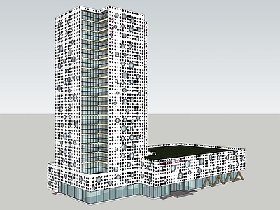 现代其他商业建筑 商业办公