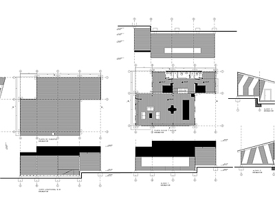 现代住宅楼建筑 木屋图纸 自建房 人才公寓 施工图