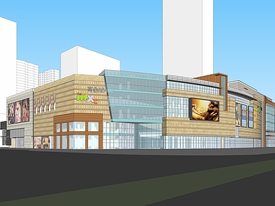 现代其他商业建筑 集中商业