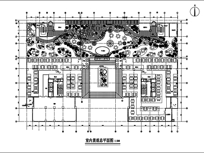 现代庭院 园景观 别墅景观 民宿 园 园 施工图