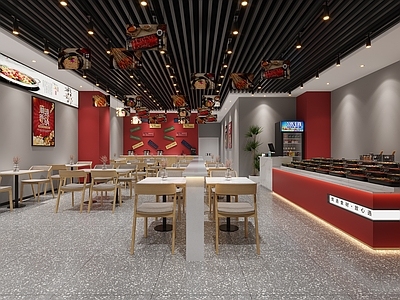现代茶餐厅 快餐 自助餐