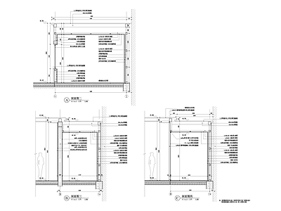现代门卫室建筑 岗亭 施工图