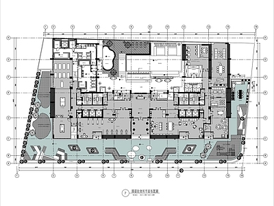 现代轻奢会所 澳高端住宅会所 娱乐会所 施工图